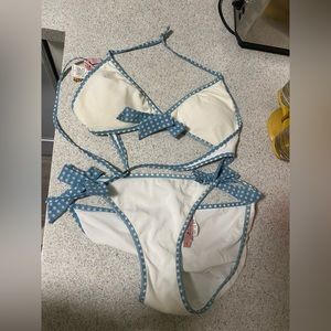 Juicy couture terry cloth bikini